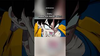 Goku made him RAGE QUIT dragonballsparkingzero goku [upl. by Esetal]