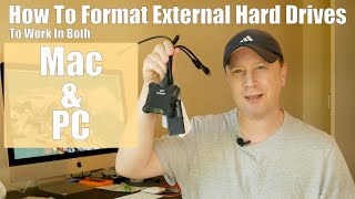 How To Backup A Mac On An External Hard Drive [upl. by Imaon]