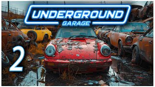 Shopping for cars in a junkyard for cash  UNDERGROUND GARAGE [upl. by Halivah]