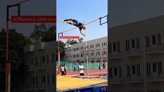 highjump challenge 🇮🇳  youtubeshorts viral bhartiyaathleticsplayer 💪💯🔥 [upl. by Ailasor]