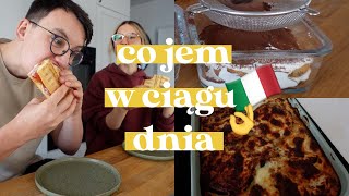 CAŁY DZIEŃ JEDZENIA po Włosku 🍨 🍕  lasagne  pesto kanapka 🥪  tiramisu [upl. by Say]