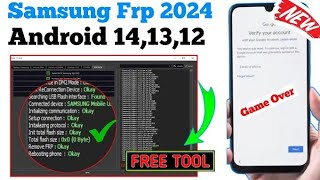 Samsung FRP Tool 2024 All Samsung FRP Bypass Android 1314  no adb  no 0  All CUP  Free Tool [upl. by Sirah]