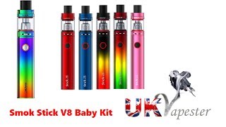 Smok Stick V8 Baby Kit Review [upl. by Akinam]