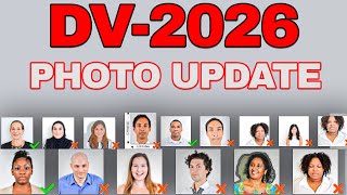 DV Lottery 2026 Photo Requirements Size Tools and Free Editor [upl. by Enomor]