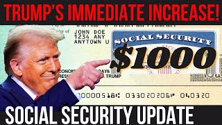 TRUMPS NEW SOCIAL SECURITY BENEFITS BOOST SSA SSI SSDI Payments  Social Security Update [upl. by Pontus610]