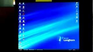 Windows Longhorn computer [upl. by Ahtibat428]