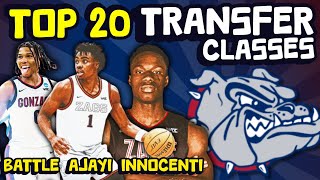 Meet The Transfers  Gonzaga  Top 20 College Basketball Transfer Portal Class Rankings [upl. by Macswan]