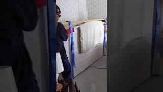 Moving a Heavy Headboard  DIY Homestead Hacks [upl. by Marquardt700]