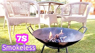 Build your own fire pit avoid smoke for low cost [upl. by Erodoeht]