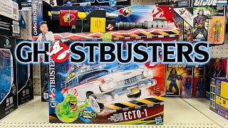 Ghostbusters Frozen Empire Ecto1 with Ecto Stretch Slimer and Proton Blaster with Demo Sounds [upl. by Anuahc]