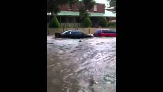 Weidlich Road St Helena Christmas Day 2011 Floods [upl. by Fayola425]