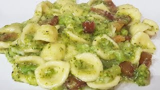 PASTA BROCCOLETTI E GUANCIALE  FoodVlogger [upl. by Alberic663]