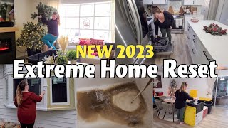 EXTREME 2023 RESET WITH NEW WINDOWS  COMPLETE DISASTER CLEANING MOTIVATION  SPEED CLEAN WITH ME [upl. by Rik777]