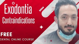 contraindications of extraction  Exodontia 2 one day oral surgery course [upl. by Trela3]