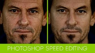 Photoshop Speed Editing  AgeDefying Techniques for Portrait Retouching [upl. by Tim]