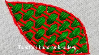 bordados a mano paso a paso 8romanian stitch embroidery puntadas para bordar flores [upl. by Anahpos]