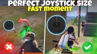 Best Joystick setting  Best Sprint Setting  Way layout 3 better than layout 1  IND OX [upl. by Farro687]