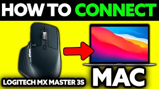 How To Connect Logitech MX Master 3S to Mac 2024  Step by Step [upl. by Anirbes]