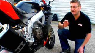 MCN Aprilia RSV4 road bike [upl. by Knowling]