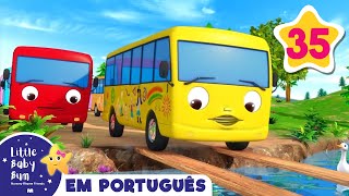 Desenho para Bebe  Dez Pequenos Ônibus 2  Canções em Portugues  Desenhos  Little Baby Bum [upl. by Corie735]