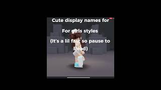 Nicknames for these girls styles [upl. by Kilk]