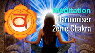 Harmonisation 2ème Chakra  Méditation guidée au Tambour Chamanique [upl. by Ttelracs]