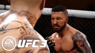 EA Sports UFC 3  GOAT Career Mode Trailer [upl. by Adnim]