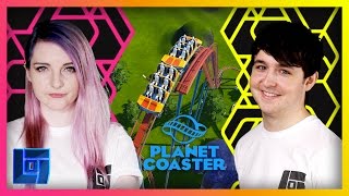 LDShadowLady Vs SmallishBeans  Awesome Planet Coaster Challenge  Legends of Gaming [upl. by Arakawa]