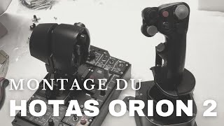 Montage du Winwing Orion 2 HOTAS MAX  throttle FA18 et joystick F16EX [upl. by Odragde]