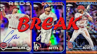 113 19 2x 24 Topps Chrome Hobby Box Break [upl. by Marsh103]