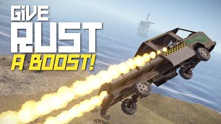 Boosters Boss Battles and Cooking 20  More of the best Rust plugins [upl. by Ylluz341]