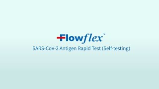 Flowflex SARSCoV2 Antigen Rapid Test Selftesting [upl. by Leicam]