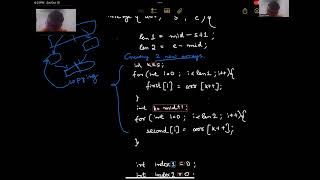 Merge Sort Algorithm Tarun UCSD MSDS [upl. by Allegna]