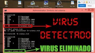 Como Eliminar Virus de Tu PC con CMD  RESUELTO [upl. by Gower622]