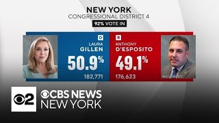 Laura Gillen declares victory in NY04 creating potential House race split on Long Island [upl. by Arahc609]