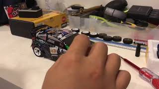 Wltoys K989 Upgrade Steering Angle Up  Tanpa Biaya  Belajar RC Drift Tips 7 [upl. by Inail]