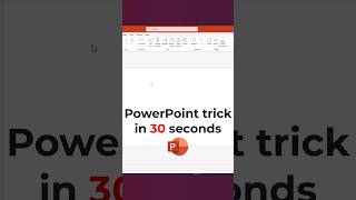 PowerPoint Hack in 30 seconds ppt powerpointslideshow powerpoint [upl. by Sivek553]