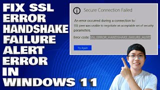 How To Fix SSL Error Handshake Failure Alert Error in Windows 1011 [upl. by Moriah197]