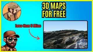 Create 3D maps for any location in less than 5 mins [upl. by Calen]