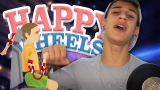 MORTO PELO METEORO  Happy Wheels [upl. by Awad199]