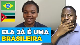 ELA JÁ ADOTOU OS HÁBITOS BRASILEIRO BEM RÁPIDO [upl. by Burford963]