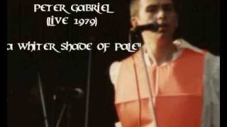 Peter Gabriel  A Whiter Shade Of Pale 1979 [upl. by Thalassa]