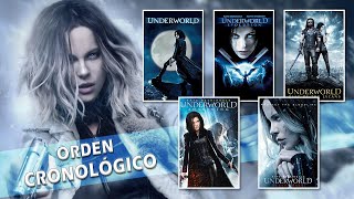 ORDEN CRONOLÓGICO PARA VER LA SAGA DE INFRAMUNDO UNDERWORLD [upl. by Lisabet]