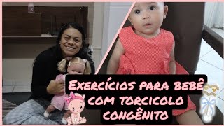 Exercícios para bebê com torcicolo congênito  Pedidos das inscritas 🥰 [upl. by Katlin]