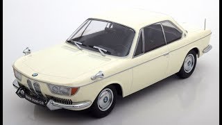 Modelissimo KKScale BMW 2000 CS beige 1965 [upl. by Ttevy]