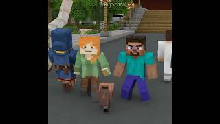 Help Steve and Alex beat the Mutant Zombie and save the villagers 👍 [upl. by Portia]