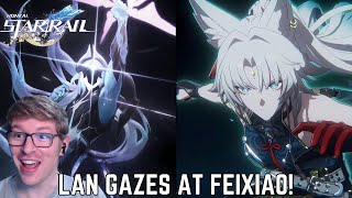 LAN GAZES AT FEIXIAO HSR 25 Story Quest FINALE Reaction  Honkai Star Rail [upl. by Anirdua]