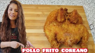 Cómo hacer POLLO FRITO🐔 COREANO delicioso y FÁCIL DE PREPARAR 😱 [upl. by Nuahsak127]