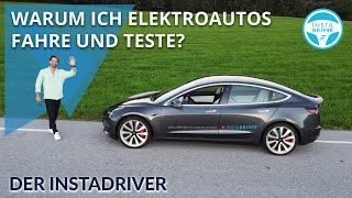 DER INSTADRIVER  ElektroautoTests und Videos rund um die Elektromobilität [upl. by Esor21]