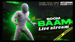 Delta yt is live Pubg mobile deltaytlive [upl. by Schriever296]